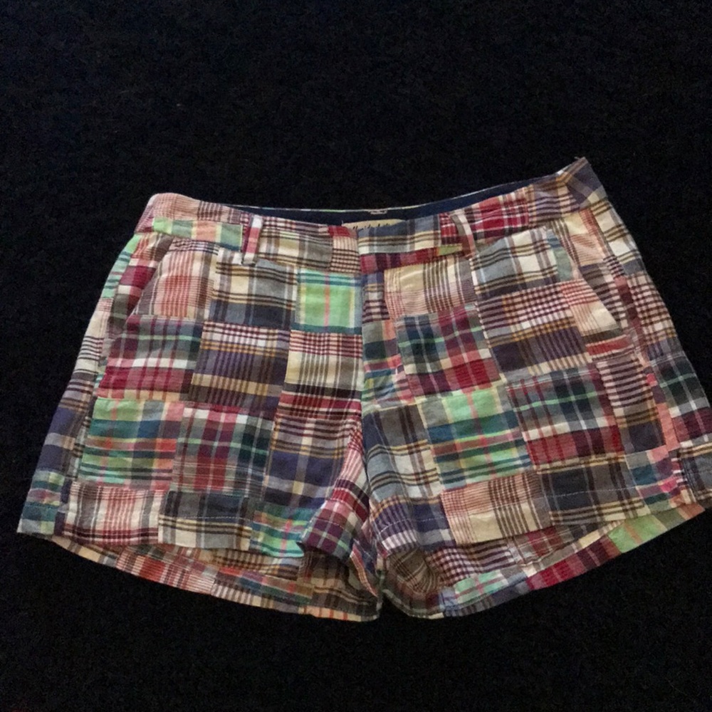 Telluride Patchwork Plaid Shorts